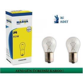 Resim P21W Narva 17635 12V 21W 93 Ampul 2 Adet 