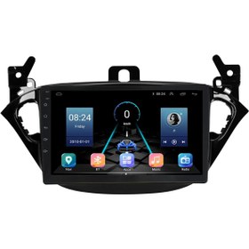 Resim CELALİ TUNİNG Opel Corsa E Android 12 Carplay Navigasyon Multimedya - 8GB Ram 128GB HDD 