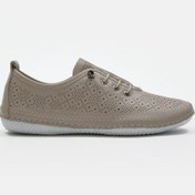Resim NILUFARR Mariable Vizon Hakiki Deri Kadın Sneaker 
