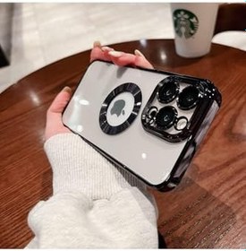 Resim Vivo Y32 Kılıf Logo Yeri Açık Kamera Lens Korumalı Renkli Kenarlı Şeffaf Silikon ile uyumlu 