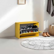 Resim Adore New Step Oturaklı Ayakkabılık - Sarı 