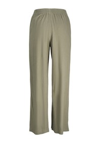Resim Jack & Jones Kadın Keten Pantolon - Poppy - 12253952 Dusty Olive 