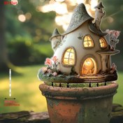 Resim 2D Düz, 1 adet Vintage Peri Masalı Kulübesi Akrilik Reçine Bahçe Tabelası - Sihir Temalı Ayakta Durabilen Dış Mekan Dekoru Çim, Bahçe, Saksı Bitkileri ve Noel / Şükran Günü Partileri için - Kaprisli Hediye Fikri, Bayramlık Dış Mekan Dekoru | Sihir Temalı Dekor | Karmaşık Tasarım, Bahçe Süslemeleri, 2D Düz 