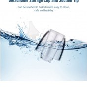 Resim Novahub Moveevo Bebek Burun Aspiratörü - 3 Seviye Emme, Sessiz, Dahili Pil, Işık & Müzik 