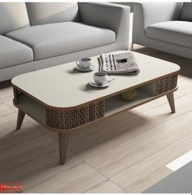 Resim Variant Eylül Orta Sehpa - Krem 