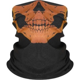 Resim E-Taktik Kuru Kafa Iskelet Maske Motorcu Kar Maskesi Boyunluk Baf 