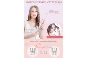 Resim Shibowavy 25MM Kalın Su Dalgası Saç Maşası Seramik Kaplama Özellikli Hızlı Isınma Teknolojisi 