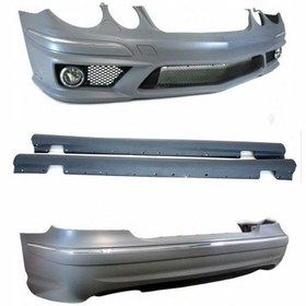 Resim Mercedes W211 2007-2009 E63 Uyumlu Body Kit 
