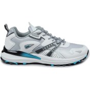 Resim Jump 29725 Beyaz - Gri - Mavi Erkek Sneaker Günlük Spor Ayakkabı 