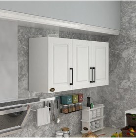 Resim Kenzlife Hazır Mutfak Dolabı Mandalina60 Byz Mod1 60 120 32 Mebran Kapak Suntalam Gövde Beyaz 