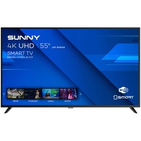 Resim Sunny SN55FMN403 4K Ultra HD 55" 140 Ekran Uydu Alıcılı Android Smart Framless LED TV Sunny SN55FMN403 4K Ultra HD 55" 140 Ekran Uydu Alıcılı Android Smart Framless LED TV