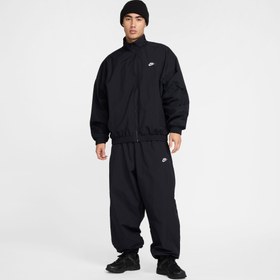 Resim Nike Club Oversized Erkek Siyah Ceket 