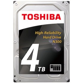 Resim Toshiba N300 HDWQ140UZSVA 3.5" 4 TB 7200 RPM 128 MB NAS HDD Bulk 