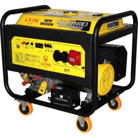 Resim Lıon Power Lng 10000E3 Benzinli Jeneratör 10 Kva Marşlı Trifaze %100 Bakır Sargılı 