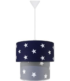 Resim Şenay Aydınlatma Çocuk Odası Ikili Silindir Kumaş Avize Sarkıt-La (542288997) 