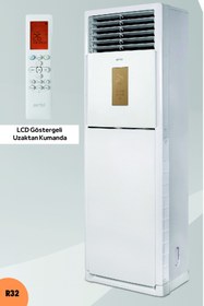 Resim Airfel R32 48000 Btu Beyaz Salon Tipi Klima A 