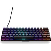 Resim SteelSeries APEX 9 Mini RGB Optik Switch Kablolu Oyuncu Klavyesi Türkiye Distrübitör Garantili-Adınıza/Şirketinize Faturalı