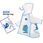 Resim 1 Adet GentleChild Kapüşonlu Yağmurluk - Hafif Esnek Olmayan Ponço, Bol Kesim Hoodie & -7, Tüm Mevsimler İçin Yağmurluk (Yağmurlu Günler, Dış Mekan, Günlük Kullanım) - Kolay Temizlenebilir Kıyafet, Outdoor Ekipman, Karakter Desenli Giysi, EVA Malzeme, Nefes Alabilen Kumaş, Kapüşonlu Ponço, Oyun Sever Tasarım 