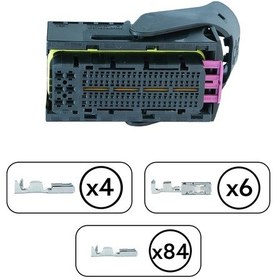 Resim Kamyon Beyin Soketi 94 Pin Kablosuz 