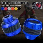 Resim Hightower Motosiklet Anti-fall Desteği - Çarpışma Ve Eğim Koruması, Alüminyum Alaşım, Mavi 