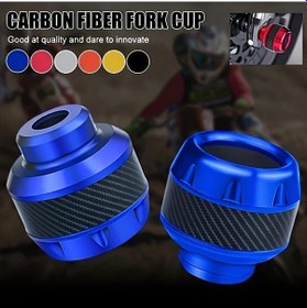 Resim Hightower Motosiklet Anti-fall Desteği - Çarpışma Ve Eğim Koruması, Alüminyum Alaşım, Mavi 