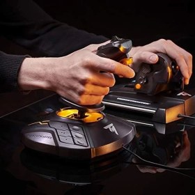Resim Thrustmaster T16000M Fcs Hotas - Joystick ve Gaz Kolu ile Uçuş Kontrol Sistemi, Pc Için Heart Halleffect Accurate Teknolojisine Sahip 