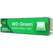 Resim WD 250GB GREEN SN350 WDS250G2G0C 2400-1500MB\u002Fs M2 NVME GEN3 DİSK 