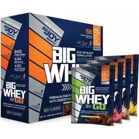 Resim Big Joy Big Whey Go Protein 2070 Gram 68 Saşe (Ücretsiz Kargo) 