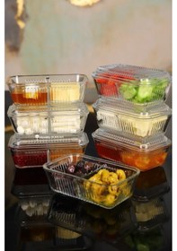 Resim Paşabahçe 4 Adet Frigo 2 Bölmeli Kahvaltılık 