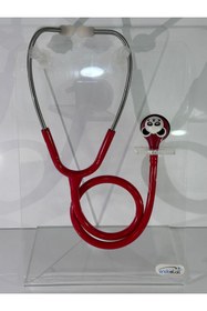 Resim ENDOSTALL pediatrik steteskop kirmizi 