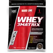 Resim HARDLİNE Whey 3Matrix Çikolata 30g 
