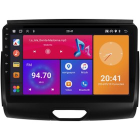 Resim Carvocal Ford Ranger Android Multimedya Sistemi (2015-2020) CRV4858XP 