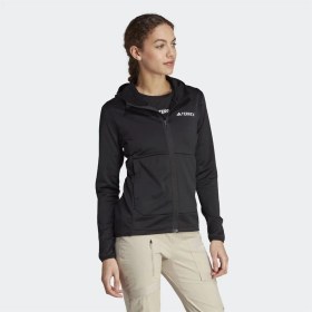 Resim adidas Terrex Xperior Light Fleece Full-Zip Hooded Kadın Ceket 