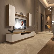 Resim Decoraktiv Trendstyle 5DS Mdf Tv Ünitesi Tv Sehpası - Pera - Beyaz 