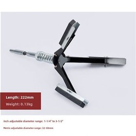 Resim Aubyhe 3 Ayaraklı Silindir İç Çap Taşlama Aleti - Otomobil Motor Grit Ve Zımpara Aracı 2 İnç 