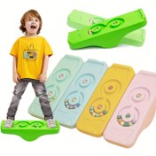 Resim Çocuklar için Denge Tahtası, Duyusal Eğitim Oyuncak, Koordinasyon ve Odaklanma Geliştirme Salıncağı, Çocuk Hediyesi 