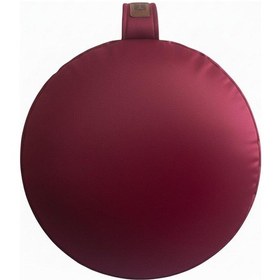 Resim Rebuwo Kadife Yoga & Meditasyon Minderi, Ergonomik Oturma Destek Yastığı Bordo Bordo 