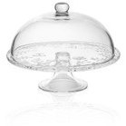 Resim Ayaklı Pasta Kek Fanusu 30x24 Cm Cam0497 