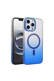 Resim artlab Art Apple İphone 16 Pro Glossy Magsafe Kapak - Mavi Lab 