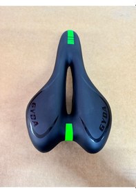 Resim Sarissa Jel Rahat Yumuşak Konforlu Geniş Bisiklet Selesi Bisiklet Koltuğu Koltuk Yeşil Jelli Sele 