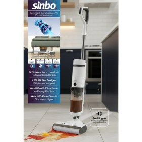Resim Sinbo SFC-4103 Islak-Kuru Yüzey Temizleyici-Beyaz 