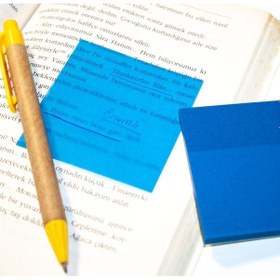 Resim Şeffaf Yapışkanlı Not Kağıdı / Transparan Sticky Notes - 50 Yapraklı 