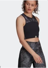 Resim Adidas U4U Aeroready Sporcu Sütyeni - Siyah Gv6581 001 