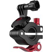 Resim Reedark Evrensel Bisiklet Kamera Klipsi - Gopro, Osmo, Insta360 Uyumlu - Kaymaz Tutucu İle Güvenli Sabitleme 