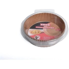Resim AyrStore Airfryer Pişirme Kağıdı Standart 16 cm x 25 Adet 