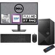 Resim Dell Vostro 3910 mt Intel Core I7 12700 24GB 256GB SSD 27" Fhd Ubuntu Intel® UHD Graphics 770 Masaüstü Bilgisayar 27N3910EMEAU11 + Zetta USB Bellek 