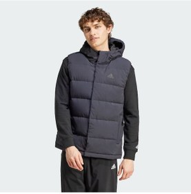 Resim Adidas Erkek Helionic Hooded Down Siyah Yelek Ix8113 001 