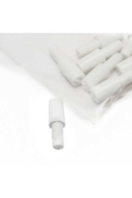 Resim Taşkın Aksesuar Plastik Başlı Raf Pimi Beyaz 5mm (500 Adet) Mobilya Dolap Vitrin Tutucu 