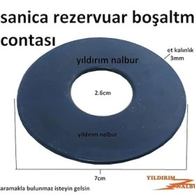 Resim Gömme Rezervuar 7cm Göbek Contası Boşaltma Büyük Lastik Conta Conta 