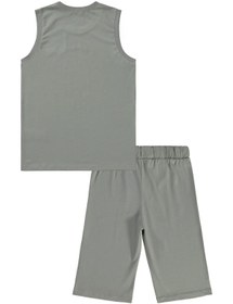 Resim Civil Boys Skate Baskılı 10-13 Yaş Pijama Takımı - Gri - Gri / 11-12 Yaş 